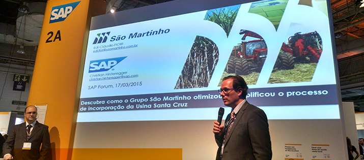 Case de sucesso no SAP Fórum 2015