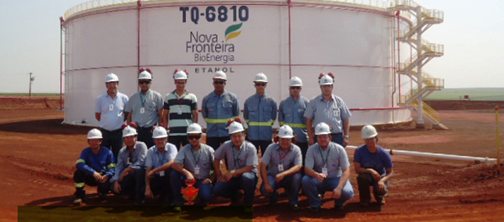 Usina Boa Vista ganha novo tanque de etanol