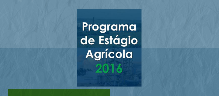 Programa de estágio agrícola do Grupo São Martinho