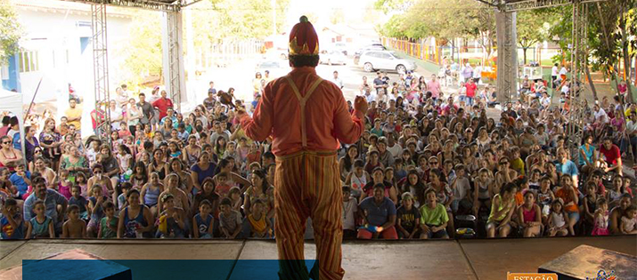 Estação Cultura divertiu crianças e adultos