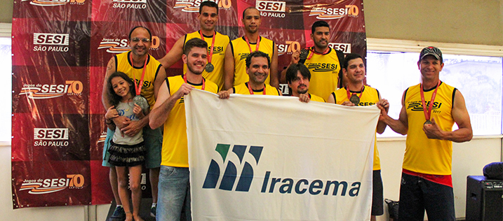 Equipes da Iracema ganham destaque nos Jogos do SESI